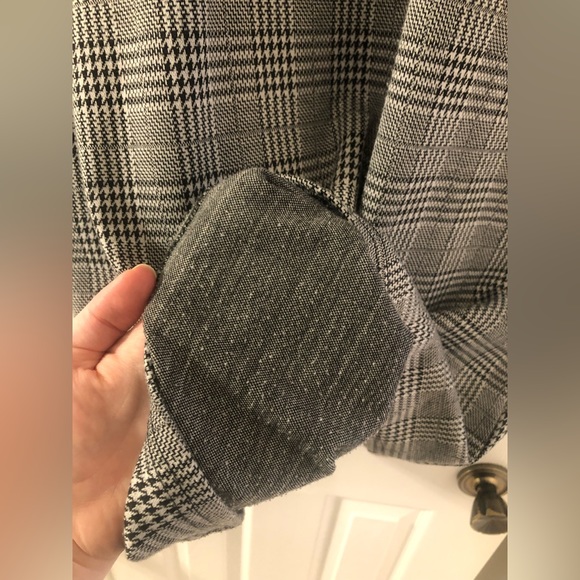 Checked Three Quarter Sleeve Dress - Picture 4 of 7